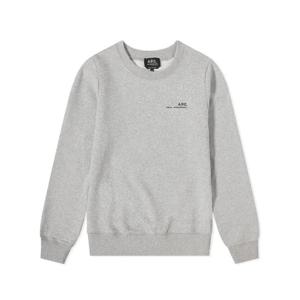 APC 미니로고 맨투맨 그레이 여성 COEAS F27663 PLB