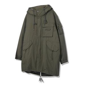 [지프]공용 왜고니어 볼패딩내피 롱 야상 점퍼(JO4JPU133)