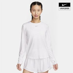 [나이키] 원 클래식 여성 드라이 핏 긴팔 탑 FN2802-100