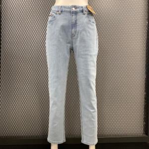 뱅뱅 HC04 봄여성밑위긴뒷밴딩 배기핏스판청바지 NQM183