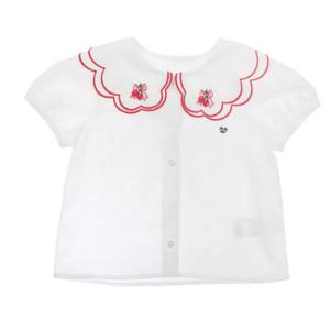 프렌치캣 WH 앵두 스칼럽 BL(Q42DAB010) 양말 증정