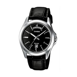 카시오 남성 남자 정장시계 가죽시계 MTP-1370L-1A