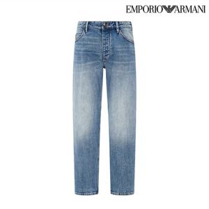 [엠포리오 아르마니]남성 워시드 루즈 핏 데님 팬츠 청바지(A514106001)