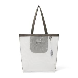 내셔널지오그래픽 N242ATO510 메쉬 토트백 WHITE