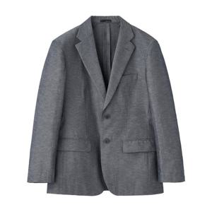 [맨잇슈트]맨잇수트 23S/S 그레이 솔리드 스트레치 코튼린넨 혼방 자켓(MAIB11-843)