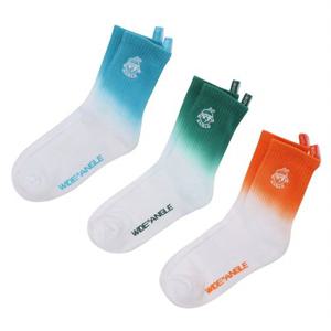 [와이드앵글] 여성 CO 그라데이션 크루 삭스_WWP24S04