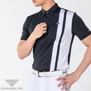 D10 남성 골프 웨어 쿨론 반팔 티셔츠 의류 상의 고급