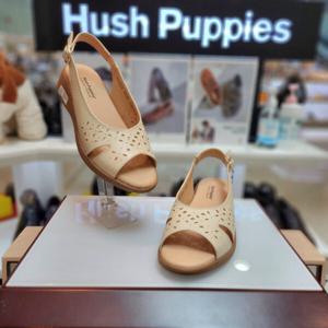 [허시파피]여성 발 편한 초경량 컴포트 펀칭 샌들3fq025-003_CA