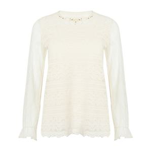 [리본]레이스 블라우스 RD7-BL060