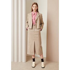 [제이제이 지고트]울 블렌드 스티치 숏 재킷GMAA0JKR4