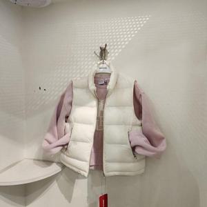 겨울 여성 웰론 패딩 조끼,ITZ1VO55A