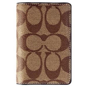 코치 ID 시그니처 카드지갑 CJ753 QBKHA