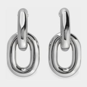 파코라반 링크 이어링 20HBB0024MET083 P040 SILVER