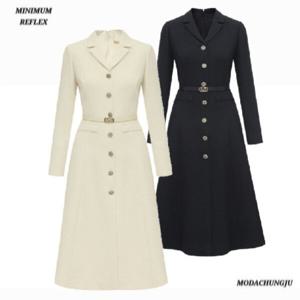 [미니멈]MD 카라넥  플레어 원피스 MD MYDGWO9910_CJ