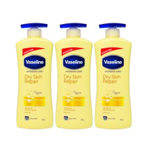 바세린 드라이스킨 리페어로션(600ml)-3개 보습로션 바디로션 건성용