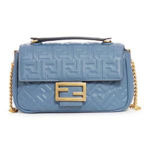 펜디 바게트 체인 미디 레더백 8BR793AH9CF1K37