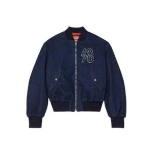 겐조 봄버 자켓 FE65DB1016A1DM RINSE BLUE DENIM DOM