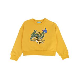 겐조키즈 블루 정글 기모 맨투맨 K60697 56A 6A12A