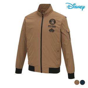 [디즈니골프]남성 벤틸레이션 방수 하프넥 포켓 집업 점퍼 DO3MJP001