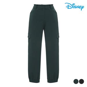 [디즈니골프]여성 백포켓 자수 기모 조거 팬츠DO3LPA003