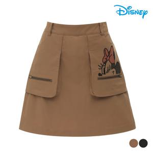 [디즈니골프]여성 캐릭터 자수 A라인 포켓 스커트 큐롯 DO3LCR002