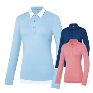 콜핑 2101TK418W 스판 하이쿨 기능성 여성 등산 카라티셔츠