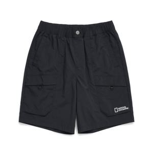 [내셔널지오그래픽키즈]K242UHP220 5부립스탑 반바지 CARBONBLACK