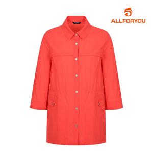 [올포유][올포유] 여성 셔츠형 허리스트링 사파리 점퍼 ALFRL332