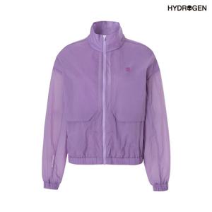 [하이드로겐] 여성 등판메쉬 경량 크롭바람막이 H21D2JP413_PP