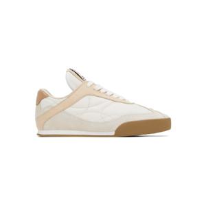 26 SS 끌로에 여성 베이지   화이트 끌로에 킥 스니커즈 251338F128007