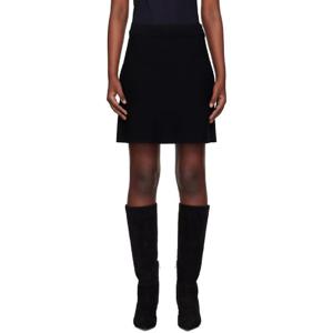 26 SS 막스마라 여성 블랙 버터플라이 미니 스커트 251118F090001