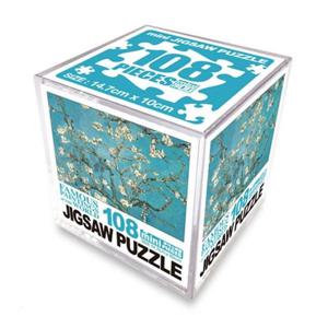 직소퍼즐 명화 풍경 미니 큐브 꽃피는 아몬드나무 108피스