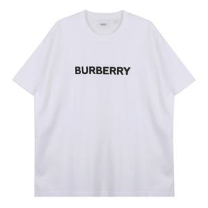 라프리마 버버리 로고 프린트 코튼 반팔 티셔츠 8084234