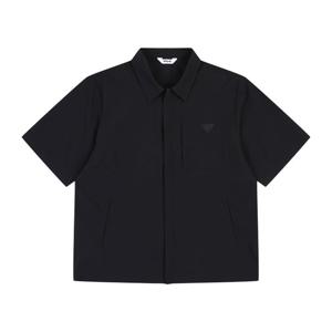 [볼빅어패럴] 남성 골프 서커 반팔 셔츠 점퍼 VMWBP451_BK