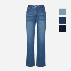 [뱅뱅] 공용 저온스 긴밑위 이지슬림핏 데님팬츠 (NQI294)