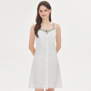 FOCUS  레이스 배색 뷔스티에 미니 원피스 PBBF5M1OP3061