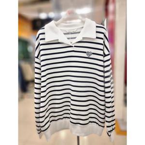 주)소이 세이브존01 신학기 봄 여아 스트라이프 카라 맨투맨 티 25S1458