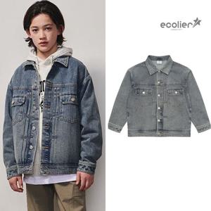 [에꼴리에]남자 봄신상 스톤블루 워크데님자켓(25A1501)_CC