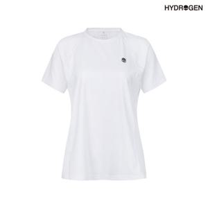 [하이드로겐] 여성 메쉬조직 기능성 반팔라운드 H21D2TR203_WH