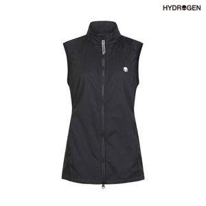 [하이드로겐] 여성 경량 긴기장 베스트 H21D2JV412_BK