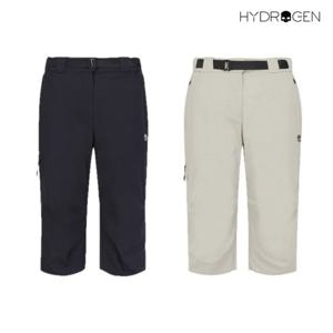 [하이드로겐] 여성 경량 4way 스트레치 7부팬츠 H21D2PS203