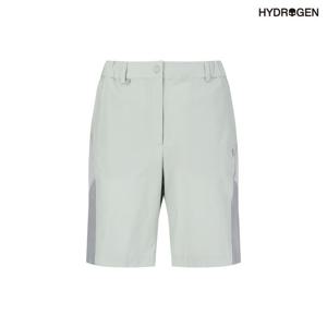 [하이드로겐] 여성 우븐스트레치 배색형 숏팬츠 H21D2PS422_GY