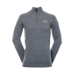 캘러웨이 집업 니트 CGGF80M1038 STEEL HEATHER DOM