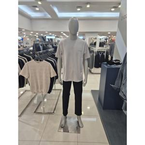 [지오지아]2025년S/S액티브 라운드 루즈핏 반팔티셔츠AGF2TR1103