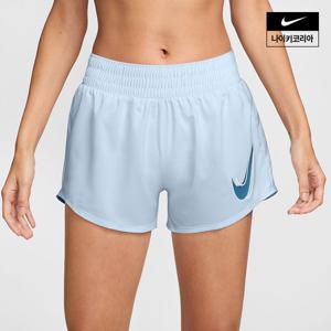 [나이키] 원 여성 드라이 핏 미드라이즈 브리프 라인드 러닝 쇼츠 HJ2196-423