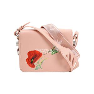 (명품) 오프화이트 플라워 프린트 숄더백 OWNA011