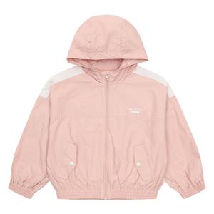 소이 여아 절개 배색 후드 점퍼 23S1152_PK