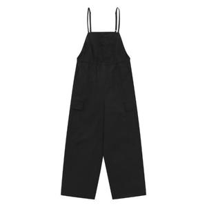 에꼴리에 세이브존03 나일론 카고 멜빵바지 24B5281-BK