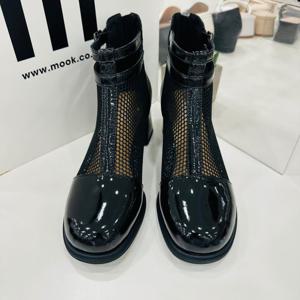 [무크]여성 망사 앵클부츠 5cm굽 PA6522904