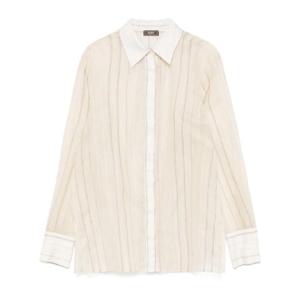 26 SS 페세리코 스트라이프 오간자 셔츠 E0614403493 TP435831718